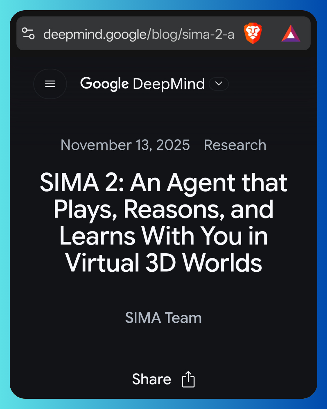 SIMA 2